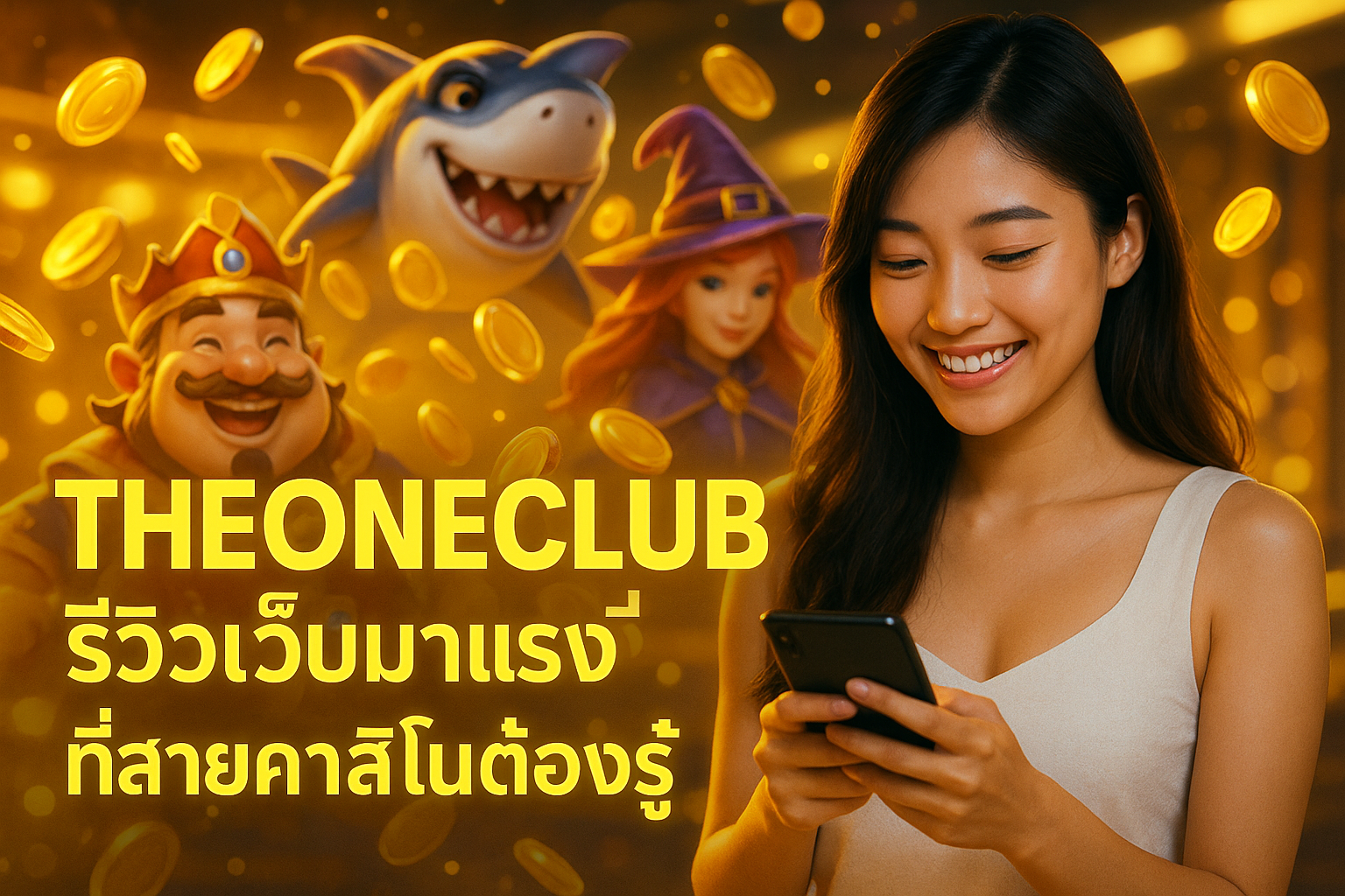 THEONECLUB รีวิวเว็บมาแรงที่สายคาสิโนต้องรู้