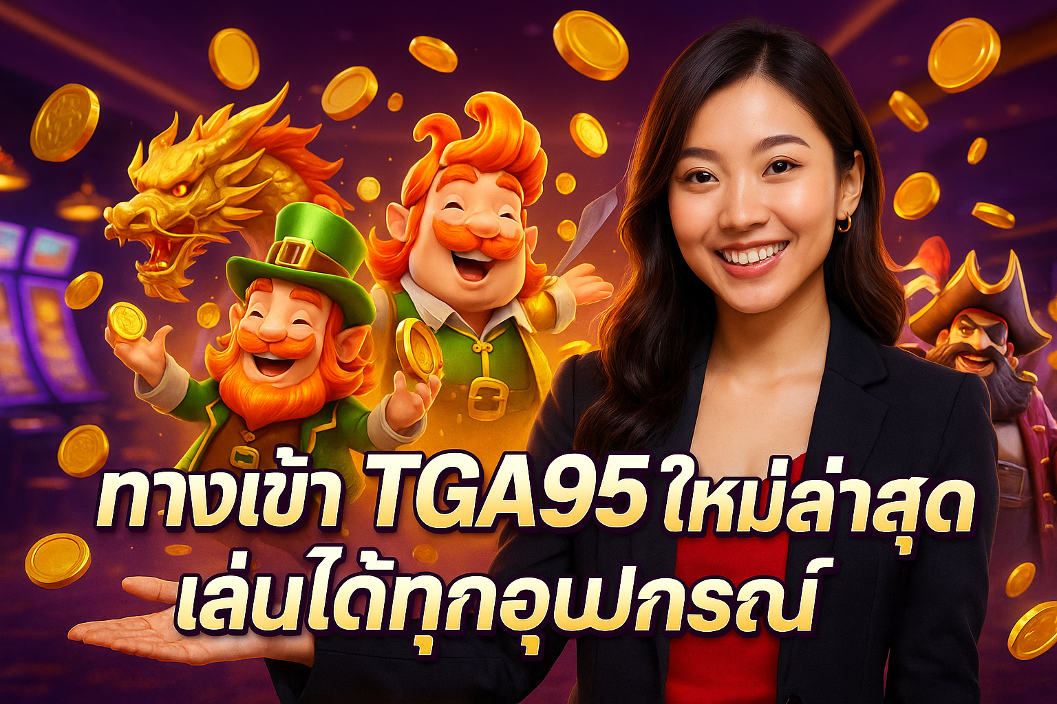 ทางเข้า TGA95 ใหม่ล่าสุด เล่นได้ทุกอุปกรณ์